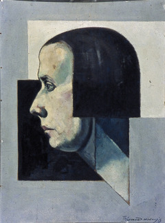 Portrait of Nelly van Doesburg (1899-1975) by Theo van Doesburg