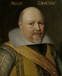 Portrait of Nicolaas Schmelzing (1561-1629) by Michiel Jansz van Mierevelt