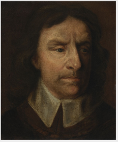 Portrait of Oliver Cromwell (1599-1658), Lord Protector by Samuel Cooper