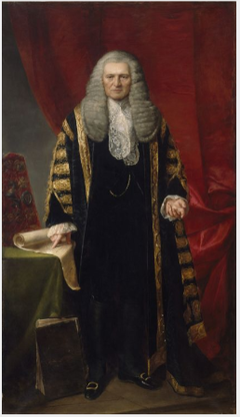 Portrait of Sir Maziere Brady, Lord Chancellor of Ireland (1796-1871) by Thomas Alfred Jones