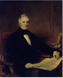 Portrait of Sir Richard John Griffith (1784-1878) by Stephen Catterson Smith the younger