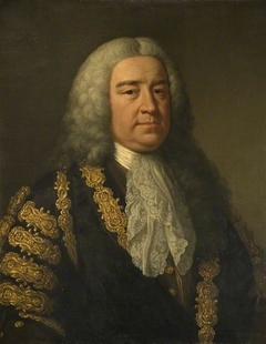 Portrait Of The Rt. Hon. Henry Pelham (1695?-1754) by John Shackleton