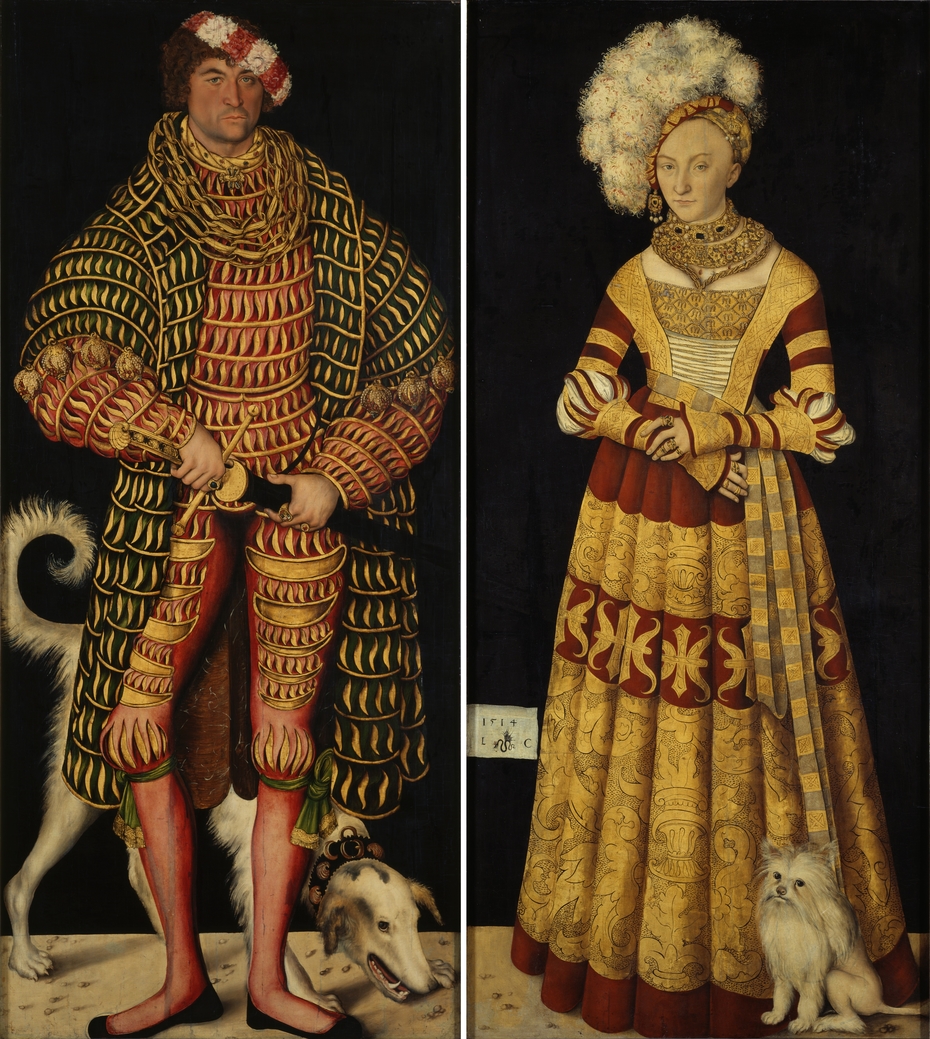 Portraits of Henry IV of Saxony and Catherine of Mecklenburg