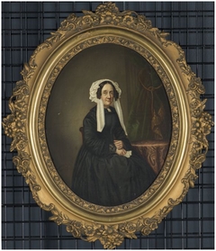 Portret van Johanna Christophora Gasinjet by Johan Joeke Gabriël van Wicheren
