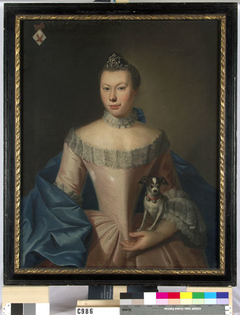 Portret van Margaretha Vijgh (1736-1810) by Pierre Frédéric de la Croix