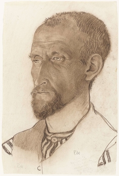 Portret van Petrus Koninks, naar links by Richard Roland Holst