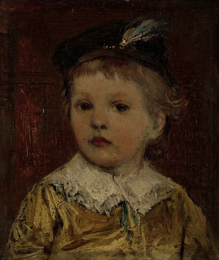 'Portret van Willem', vermoedelijk Willem Matthijs Maris Jbzn, zoon van Jacob Maris