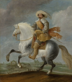 Prince Frederick Henry on Horseback in front of the s Hertogenbosch Fortress, 1629
