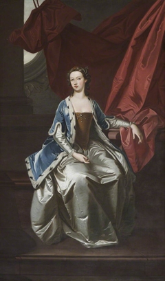 Rhoda Apreece, Mrs Francis Blake Delaval (m.1724; d.1759) by Anonymous