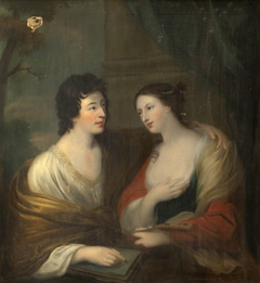 Rhoda Delaval, later Lady Astley (1725 - 1757), and her brother, Sir Francis Blake Delaval (1727-71), as ‘Painting and Poetry’ (after Luini) by Rhoda Delaval