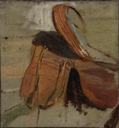 Saddle (Sketch for Cowboys in the Bad Lands) by Thomas Eakins