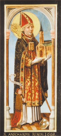 Saint Ansgar by Hans Bornemann