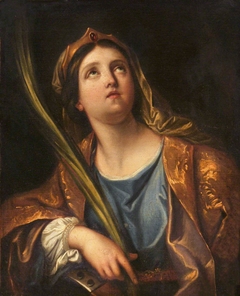 Saint Catherine of Alexandria (after Mignard) by Anonymous