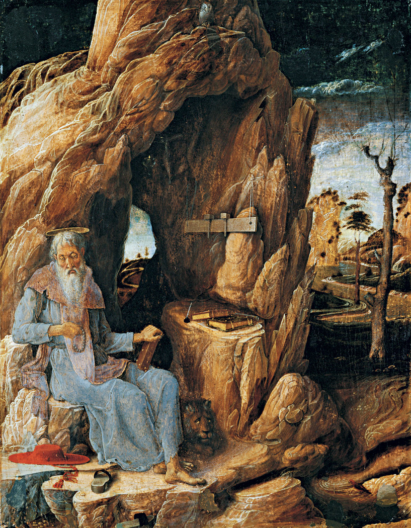 Saint Jerome in the desert by Andrea Mantegna | USEUM