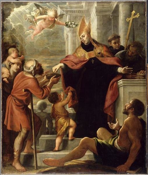 Saint Thomas of Villanova Giving Alms