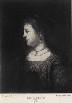 Saskia by Rembrandt