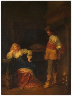 Scene with soldier