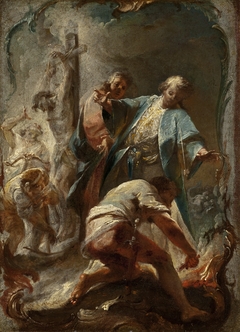 Scenes from the Life of Saint Arianus by Johann Wolfgang Baumgartner