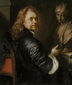 Self-portrait (1669) by Adriaen Hanneman