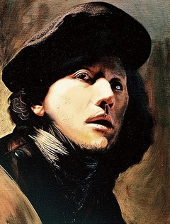 Self portrait after Rembrandt by Yasumasa Morimura