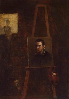 Self-portrait at the Easel