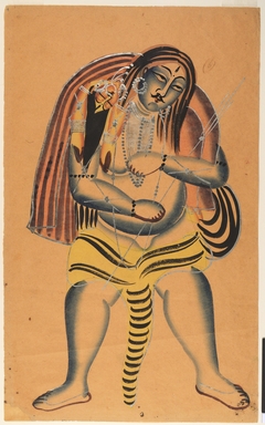 Shiva Carries the Corpse of Sati