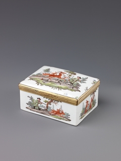 Snuffbox with Hunting Scenes by Andreas Philipp Oettner