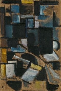Study for Composition X by Theo van Doesburg