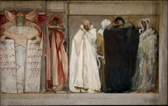 Study for "Frieze of Prophets," Boston Public Library