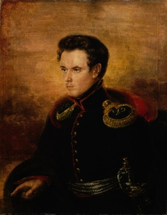 Sublieutenant Anton af Tengström by Gustaf Wilhelm Finnberg