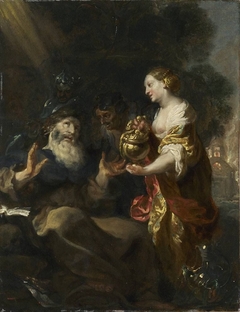 Temptation of  Saint Anthony by Johann Liss