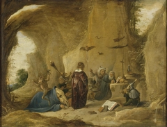 Temptation of St Antony by David Teniers the Younger
