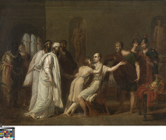 Terugkeer van Scipio's zoon by Joseph-François Ducq