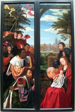 The Adoration of the Magi by Master of the Morrison Triptych