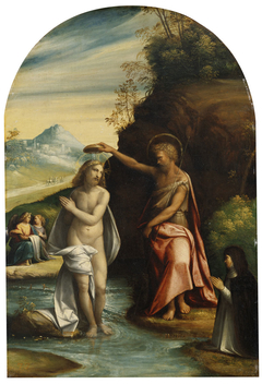 The Baptism of Christ by Benvenuto Tisi