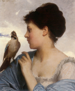 The bird charmer by Léon Bazille Perrault