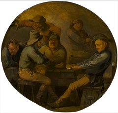 The Card Players by Pieter Quast