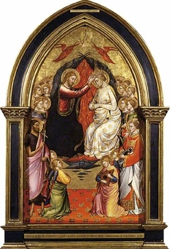 The Coronation of the Virgin by Mariotto di Nardo