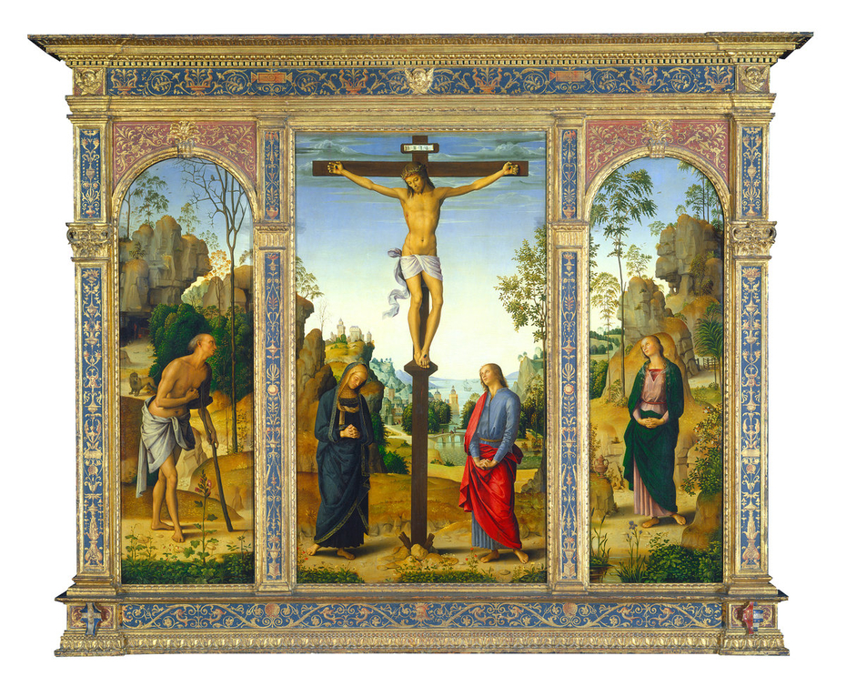 The Crucifixion with the Virgin, Saint John, Saint Jerome, and Saint Mary Magdalene