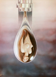 the drop of life by Tassos Kouris
