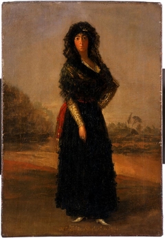 The Duchess of Alba, Sketch by Francisco de Goya