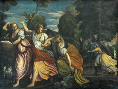 The Flight of Loth by Paolo Veronese