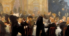 The Great Men of Finland by Ilya Repin