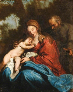 The Holy Family by after Sir Anthony Van Dyck