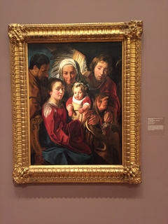 The Holy Family by Jacob Jordaens