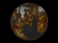 The Holy Family with St. John the Baptist and an Angel by Naumburg Master