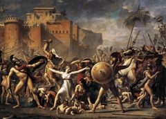 The Intervention of the Sabine Women by Jacques-Louis David