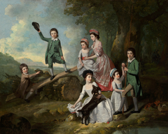 The Lavie Children by Johann Zoffany
