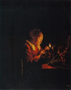The Lost Thread by Gerrit Dou