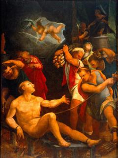 The Martyrdom of San Lorenzo by Andrés de la Concha